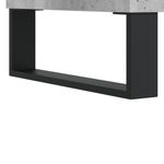Casa si Gradina - Mobilier - Organizare si depozitare - Organizator incaltaminte - Bancheta pantofar, gri beton, 102x35x55 cm, lemn prelucrat - Infinity.ro