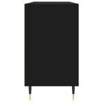 Casa si Gradina - Mobilier - Mobilier baie - Comode baie - Comoda pentru baie, negru, 80x33x60 cm, lemn compozit - Infinity.ro