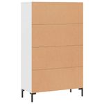 Casa si Gradina - Mobilier - Comode si corpuri - Corpuri bucatarie - Dulap inalt, alb, 69,5x31x115 cm, lemn prelucrat - Infinity.ro
