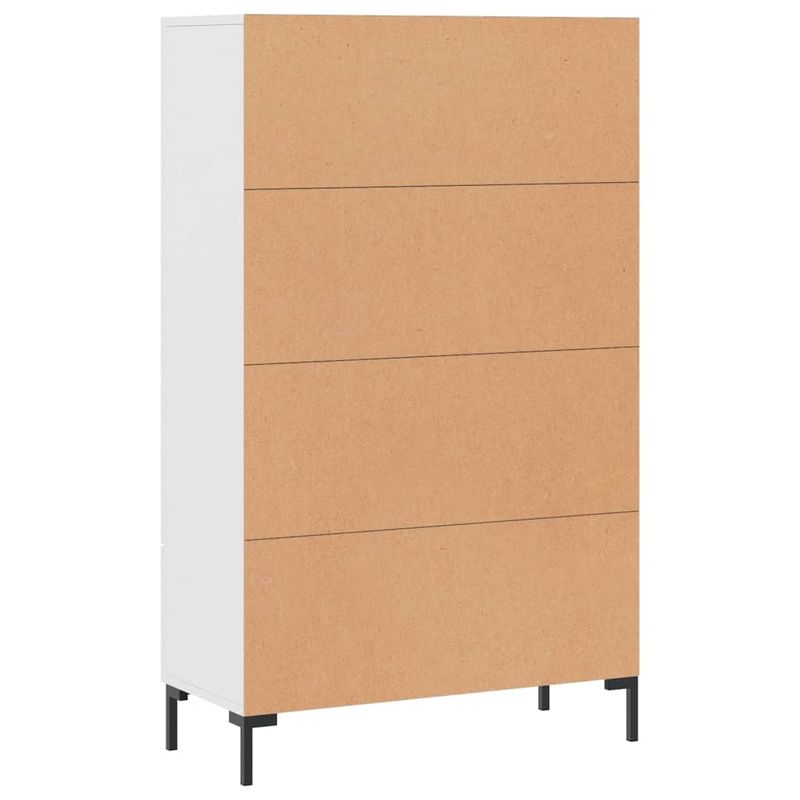 Casa si Gradina - Mobilier - Comode si corpuri - Corpuri bucatarie - Dulap inalt, alb, 69,5x31x115 cm, lemn prelucrat - Infinity.ro