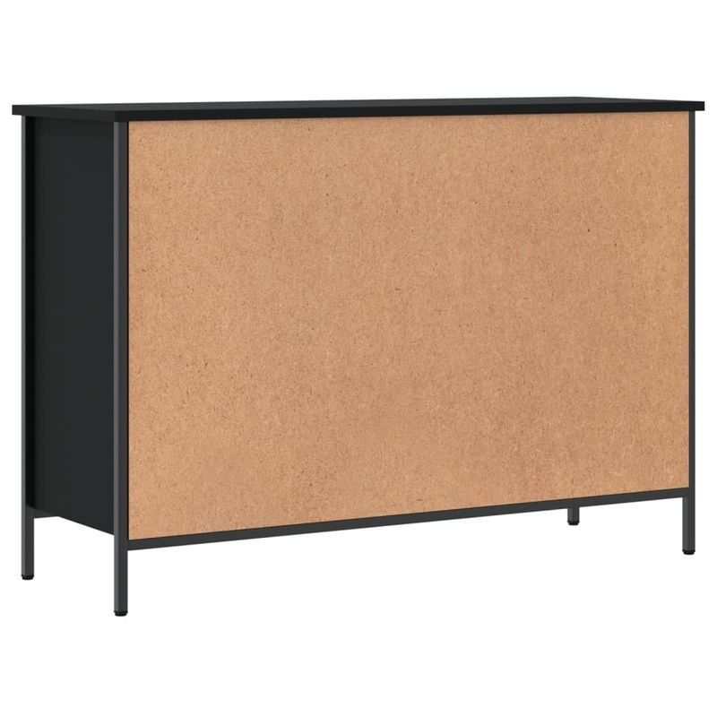 Casa si Gradina - Mobilier - Organizare si depozitare - Organizator incaltaminte - Pantofar, negru, 100x35x70 cm, lemn compozit - Infinity.ro