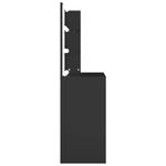 Casa si Gradina - Mobilier - Comode si corpuri - Masute de toaleta - Masa de toaleta cu LED, negru, 74,5x40x141 cm - Infinity.ro