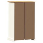 Casa si Gradina - Mobilier - Organizare si depozitare - Organizator incaltaminte - Dulap de pantofi VIGO, alb, 60x35x96 cm, lemn masiv de pin - Infinity.ro
