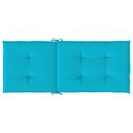 Casa si Gradina - Textile si covoare - Perne si pilote - Perne decorative - Perne de scaun spatar inalt, 4 buc., turcoaz, textil - Infinity.ro