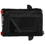 Petshop - Accesorii petshop - Culcusuri si custi - Genti si articole transport - Remorca bicicleta animale companie, negru, textil oxford/fier - Infinity.ro