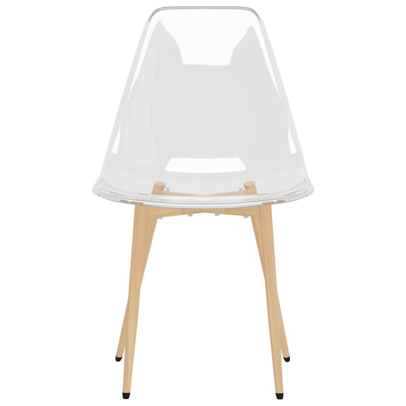 Casa si Gradina - Mobilier - Scaune si fotolii - Scaune - Scaune de bucatarie, 6 buc., transparent, PET - Infinity.ro