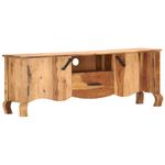 Casa si Gradina - Mobilier - Comode si corpuri - Comode - Comoda TV, 115x30x42 cm, lemn masiv de sheesham - Infinity.ro