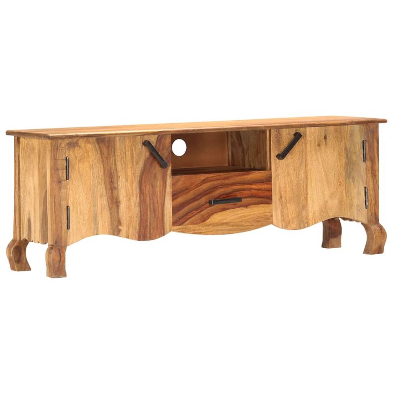 Casa si Gradina - Mobilier - Comode si corpuri - Comode - Comoda TV, 115x30x42 cm, lemn masiv de sheesham - Infinity.ro
