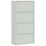 Casa si Gradina - Constructii - Depozitare, transport si protectie - Rafturi, fisete si vestiare - Fiset, gri deschis, 90x40x220 cm, otel - Infinity.ro