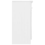 Casa si Gradina - Mobilier - Comode si corpuri - Comode - Servanta ALTA, alb, 112x35x73 cm, lemn masiv de pin - Infinity.ro