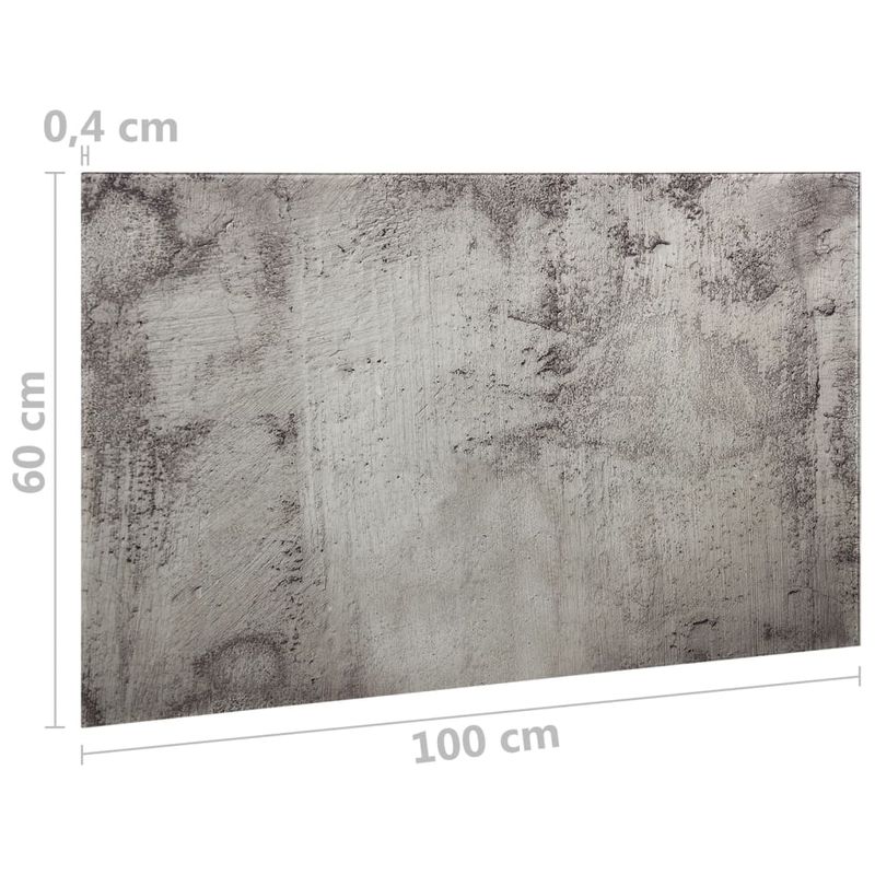 Carti si Birotica - Birotica - Accesorii de birou - Table si clipboard-uri - Tabla magnetica de perete, 100x60 cm, sticla, beton - Infinity.ro