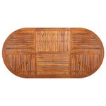 Casa si Gradina - Gradina si terasa - Mobilier exterior - Seturi mobila gradina - Set mobilier de gradina, 7 piese, lemn masiv de acacia - Infinity.ro