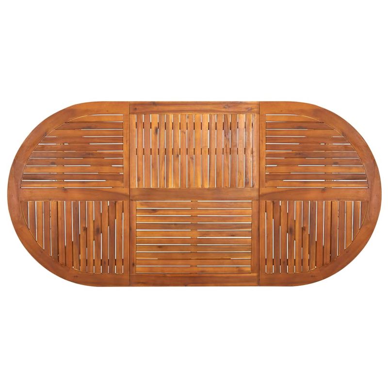 Casa si Gradina - Gradina si terasa - Mobilier exterior - Seturi mobila gradina - Set mobilier de gradina, 7 piese, lemn masiv de acacia - Infinity.ro