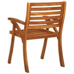 Casa si Gradina - Gradina si terasa - Mobilier exterior - Seturi mobila gradina - Set mobilier de gradina, 7 piese, lemn masiv de acacia - Infinity.ro