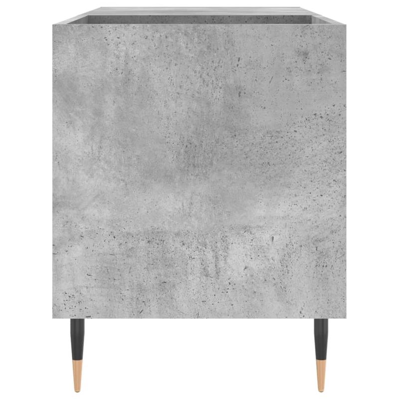 Casa si Gradina - Mobilier - Dulapuri si sifoniere - Dulapuri - Dulap de discuri, gri beton, 85x38x48 cm, lemn prelucrat - Infinity.ro