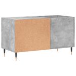 Casa si Gradina - Mobilier - Dulapuri si sifoniere - Dulapuri - Dulap de discuri, gri beton, 85x38x48 cm, lemn prelucrat - Infinity.ro