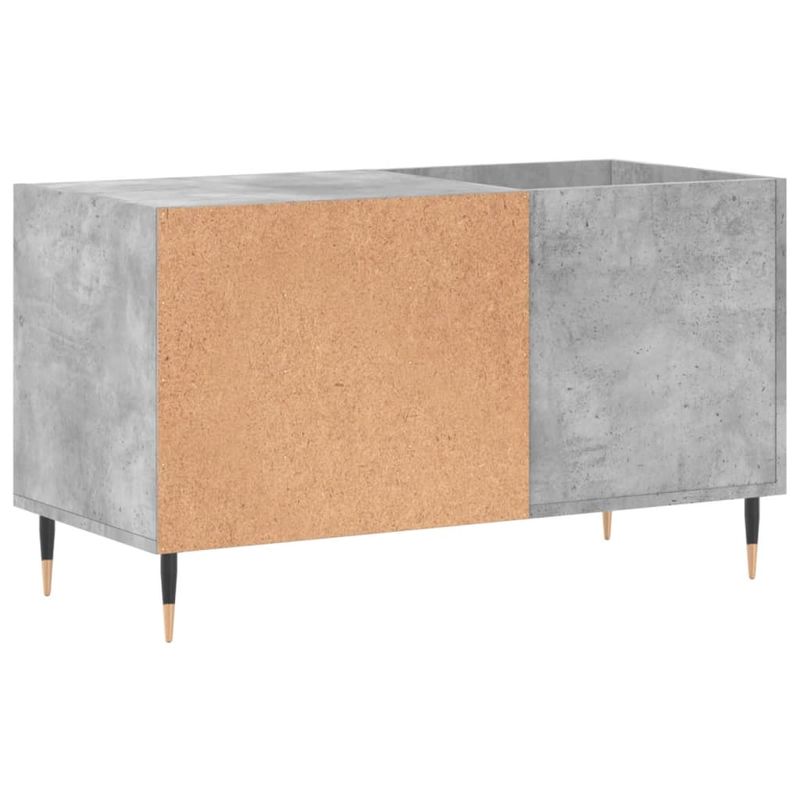 Casa si Gradina - Mobilier - Dulapuri si sifoniere - Dulapuri - Dulap de discuri, gri beton, 85x38x48 cm, lemn prelucrat - Infinity.ro