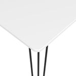 Casa si Gradina - Mobilier - Seturi de mobilier - Seturi bucatarie - Set mobilier de bar, 5 piese, alb - Infinity.ro