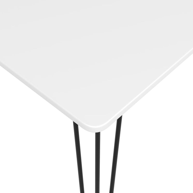 Casa si Gradina - Mobilier - Seturi de mobilier - Seturi bucatarie - Set mobilier de bar, 5 piese, alb - Infinity.ro