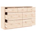 Casa si Gradina - Mobilier - Comode si corpuri - Comode - Comoda cu sertare ALTA, 112x35x73 cm, lemn masiv de pin - Infinity.ro