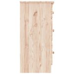Casa si Gradina - Mobilier - Comode si corpuri - Comode - Comoda cu sertare ALTA, 112x35x73 cm, lemn masiv de pin - Infinity.ro