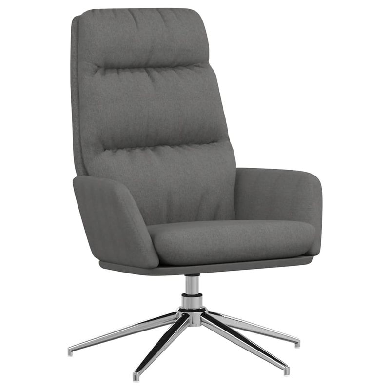 Casa si Gradina - Mobilier - Scaune si fotolii - Fotolii - Fotoliu de relaxare cu taburet, gri deschis, material textil - Infinity.ro