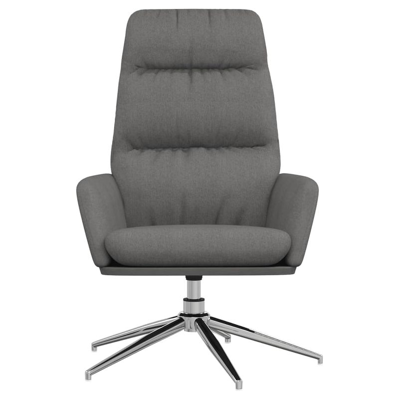 Casa si Gradina - Mobilier - Scaune si fotolii - Fotolii - Fotoliu de relaxare cu taburet, gri deschis, material textil - Infinity.ro
