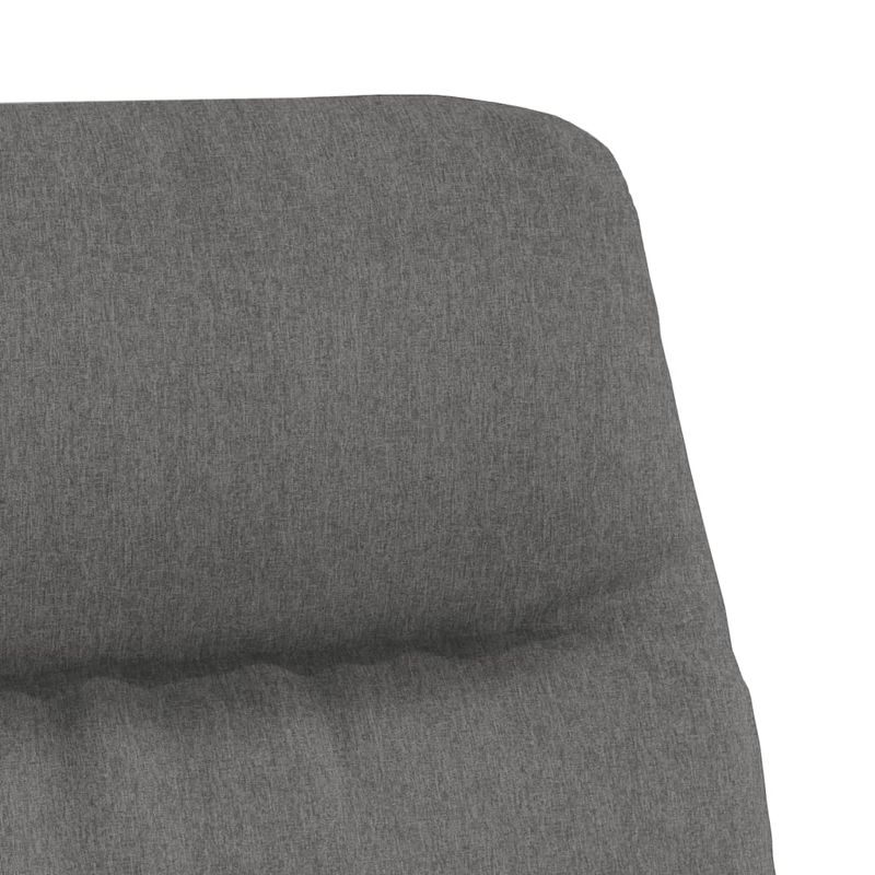 Casa si Gradina - Mobilier - Scaune si fotolii - Fotolii - Fotoliu de relaxare cu taburet, gri deschis, material textil - Infinity.ro