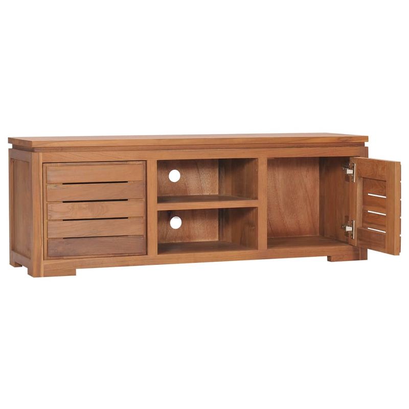 Casa si Gradina - Mobilier - Comode si corpuri - Comode - Comoda TV, 110 x 30 x 40 cm, lemn masiv de tec - Infinity.ro