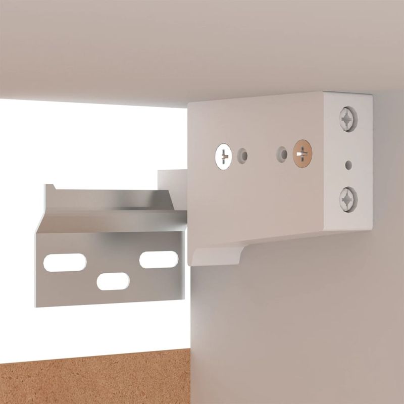 Casa si Gradina - Mobilier - Seturi de mobilier - Seturi living - Set dulapuri TV, 10 piese, alb, lemn prelucrat - Infinity.ro
