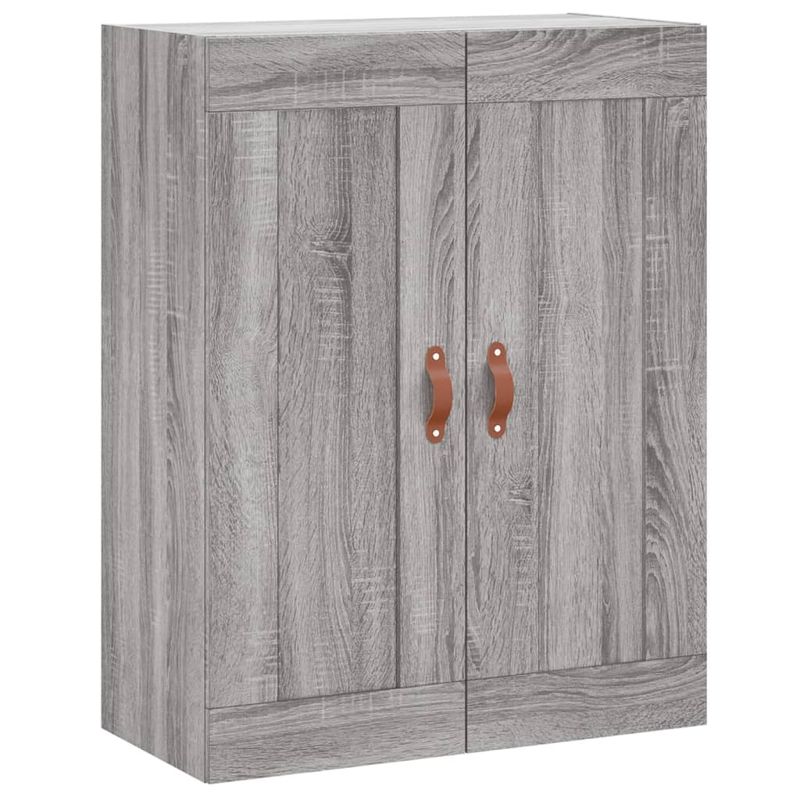 Casa si Gradina - Mobilier - Comode si corpuri - Comode - Dulap inalt, gri sonoma, 69,5x34x180 cm, lemn compozit - Infinity.ro
