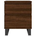 Casa si Gradina - Mobilier - Comode si corpuri - Noptiere - Noptiere, 2 buc., stejar maro, 40x35x50 cm, lemn compozit - Infinity.ro