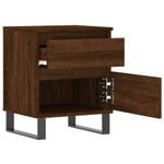 Casa si Gradina - Mobilier - Comode si corpuri - Noptiere - Noptiere, 2 buc., stejar maro, 40x35x50 cm, lemn compozit - Infinity.ro