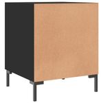Casa si Gradina - Mobilier - Comode si corpuri - Noptiere - Noptiere, 2 buc., negru, 40x40x50 cm, lemn compozit - Infinity.ro
