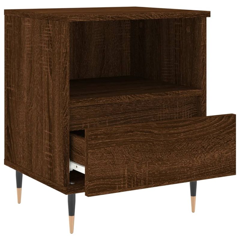 Casa si Gradina - Mobilier - Comode si corpuri - Noptiere - Noptiere, 2 buc., stejar maro, 40x35x50 cm, lemn compozit - Infinity.ro