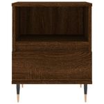 Casa si Gradina - Mobilier - Comode si corpuri - Noptiere - Noptiere, 2 buc., stejar maro, 40x35x50 cm, lemn compozit - Infinity.ro