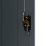 Casa si Gradina - Constructii - Depozitare, transport si protectie - Rafturi, fisete si vestiare - Fiset, antracit, 90x40x105 cm, otel - Infinity.ro