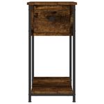 Casa si Gradina - Mobilier - Comode si corpuri - Noptiere - Noptiere, 2 buc., stejar afumat, 30x60x60 cm, lemn prelucrat - Infinity.ro