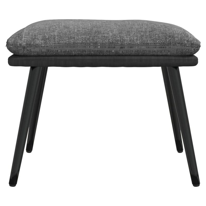 Casa si Gradina - Mobilier - Scaune si fotolii - Tabureti - Taburet, gri deschis, 45x29,5x35 cm, material textil - Infinity.ro