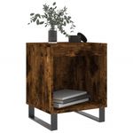 Casa si Gradina - Mobilier - Comode si corpuri - Noptiere - Noptiere, 2 buc., stejar fumuriu, 40x35x50 cm, lemn compozit - Infinity.ro