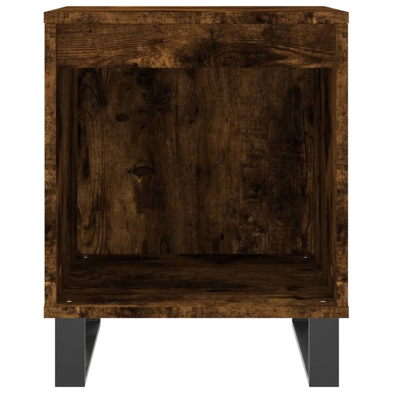 Casa si Gradina - Mobilier - Comode si corpuri - Noptiere - Noptiere, 2 buc., stejar fumuriu, 40x35x50 cm, lemn compozit - Infinity.ro