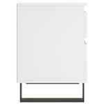 Casa si Gradina - Mobilier - Comode si corpuri - Noptiere - Noptiera, alb, 40x35x50 cm, lemn prelucrat - Infinity.ro