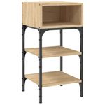 Casa si Gradina - Mobilier - Comode si corpuri - Noptiere - Noptiere, 2 buc., stejar sonoma, 35x34,5x70 cm, lemn compozit - Infinity.ro