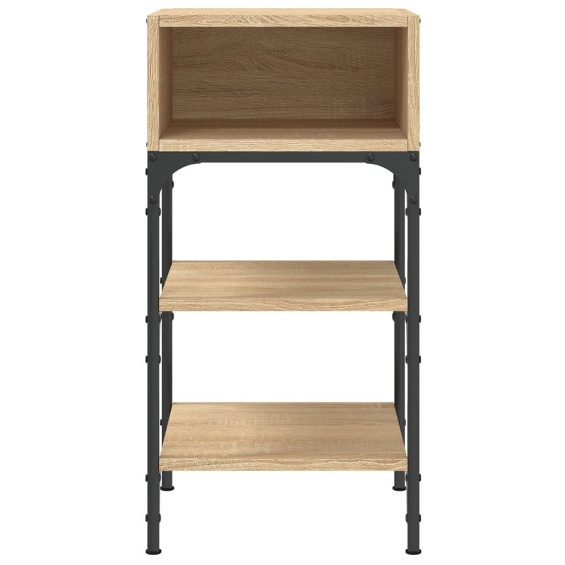 Casa si Gradina - Mobilier - Comode si corpuri - Noptiere - Noptiere, 2 buc., stejar sonoma, 35x34,5x70 cm, lemn compozit - Infinity.ro