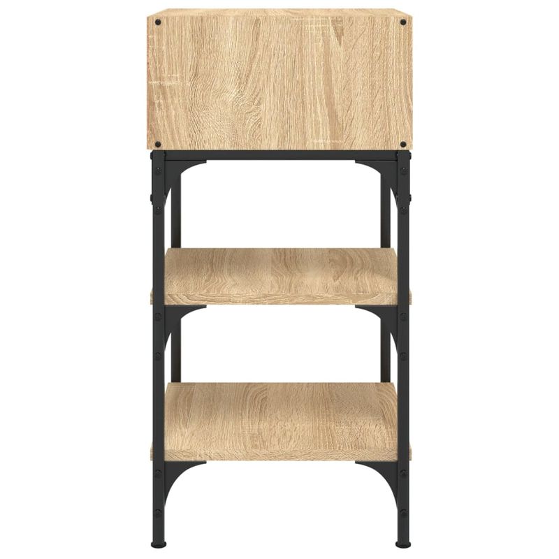 Casa si Gradina - Mobilier - Comode si corpuri - Noptiere - Noptiere, 2 buc., stejar sonoma, 35x34,5x70 cm, lemn compozit - Infinity.ro