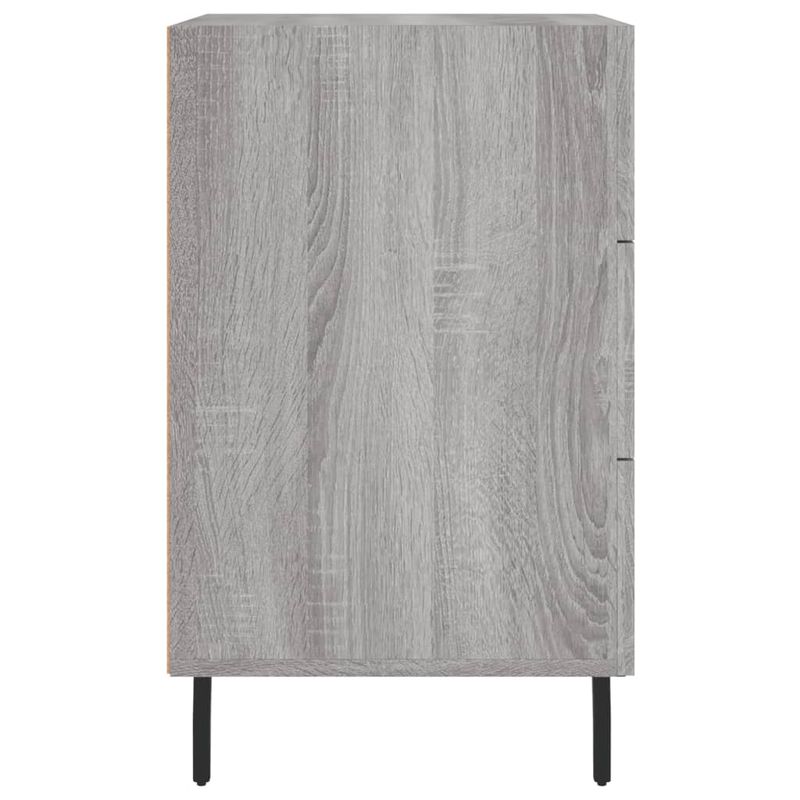 Casa si Gradina - Mobilier - Comode si corpuri - Noptiere - Noptiera, gri sonoma, 40x40x66 cm, lemn compozit - Infinity.ro