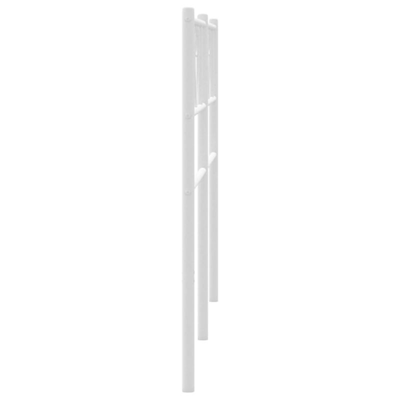 Casa si Gradina - Mobilier - Paturi si accesorii - Accesorii paturi - Tablie de pat metalica, alb, 200 cm - Infinity.ro