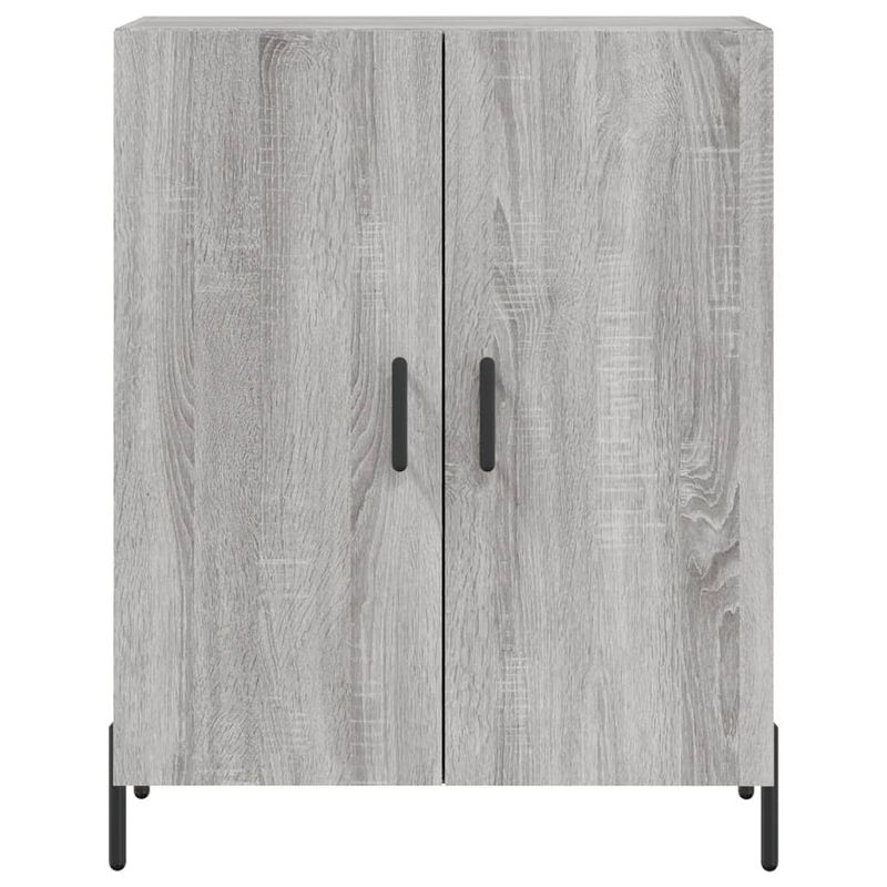 Casa si Gradina - Mobilier - Comode si corpuri - Comode - Dulap inalt, gri sonoma, 69,5x34x180 cm, lemn compozit - Infinity.ro