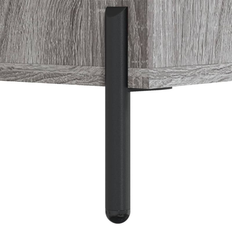 Casa si Gradina - Mobilier - Comode si corpuri - Comode - Dulap inalt, gri sonoma, 69,5x34x180 cm, lemn compozit - Infinity.ro