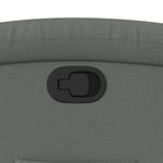 Casa si Gradina - Mobilier - Scaune si fotolii - Fotolii - Fotoliu rabatabil, gri inchis, material textil - Infinity.ro